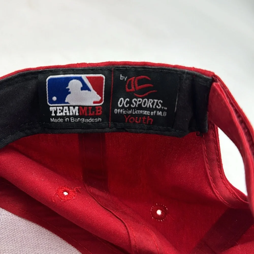 California Angels Red Baseball Hat Youth Size HT5299E
